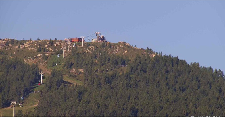 Webcam San Martino di Castrozza - Passo Rolle  - Alpe Tognola e Pista 1
