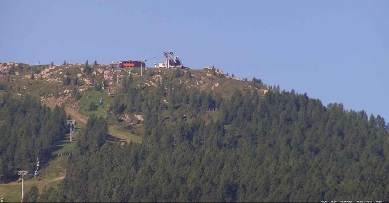 Webcam San Martino di Castrozza - Passo Rolle  - Alpe Tognola e Pista 1