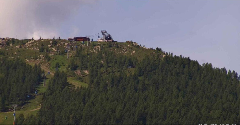 Webcam San Martino di Castrozza - Passo Rolle - Alpe Tognola e Pista 1