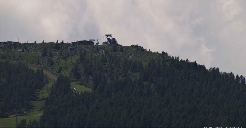 Webcam San Martino di Castrozza - Passo Rolle - Alpe Tognola e Pista 1