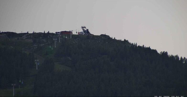 Webcam San Martino di Castrozza - Passo Rolle - Alpe Tognola e Pista 1