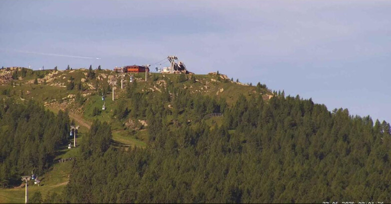 Webcam San Martino di Castrozza - Passo Rolle - Alpe Tognola e Pista 1
