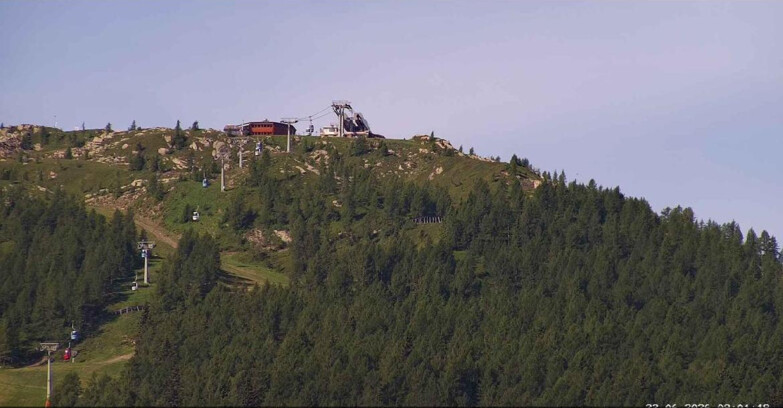 Webcam San Martino di Castrozza - Passo Rolle - Alpe Tognola e Pista 1