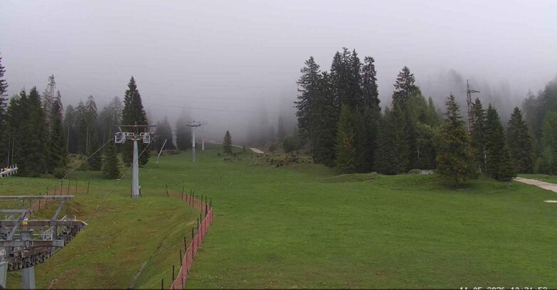 Webcam San Martino di Castrozza - Passo Rolle - Pista Col Verde