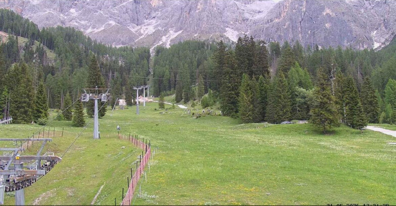 Webcam San Martino di Castrozza - Passo Rolle - Pista Col Verde