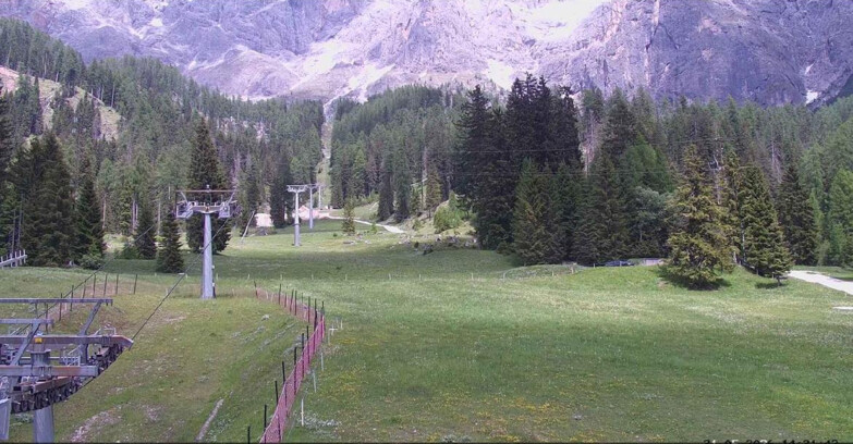 Webcam San Martino di Castrozza - Passo Rolle - Pista Col Verde