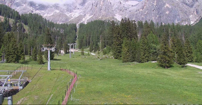 Webcam San Martino di Castrozza - Passo Rolle - Pista Col Verde