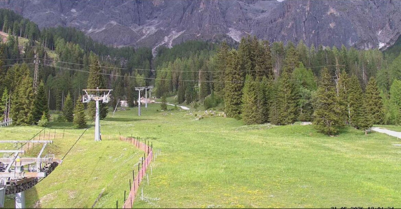 Webcam San Martino di Castrozza - Passo Rolle - Pista Col Verde