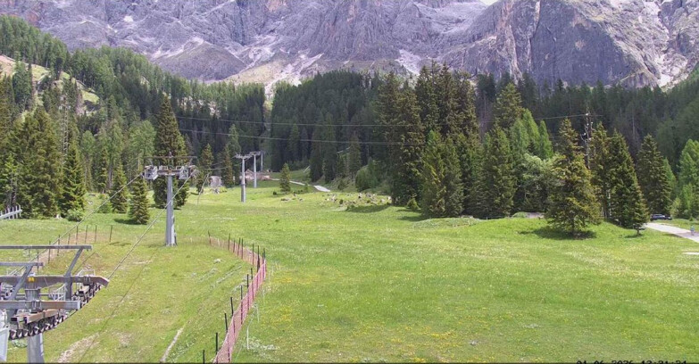Webcam San Martino di Castrozza - Passo Rolle - Pista Col Verde