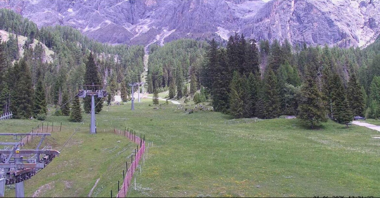 Webcam San Martino di Castrozza - Passo Rolle - Pista Col Verde