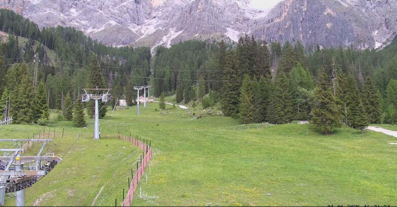 Webcam San Martino di Castrozza - Passo Rolle - Pista Col Verde