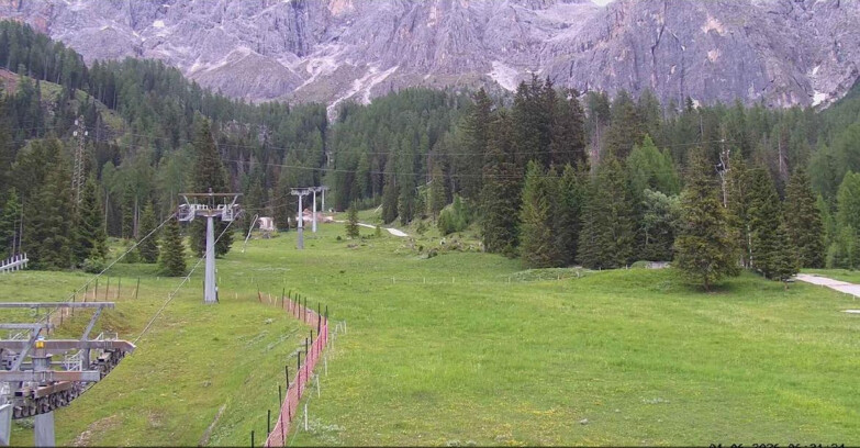 Webcam San Martino di Castrozza - Passo Rolle - Pista Col Verde