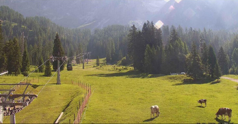 Webcam San Martino di Castrozza - Passo Rolle - Pista Col Verde