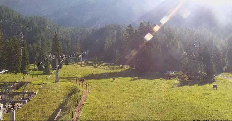Webcam San Martino di Castrozza - Passo Rolle - Pista Col Verde
