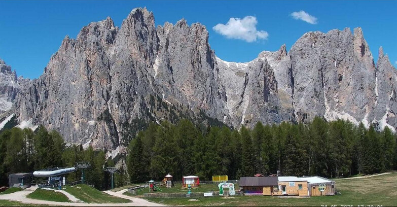 Webcam Vigo di Fassa-Pera-Ciampedie - Vigo - Ciampedie - Baby Park