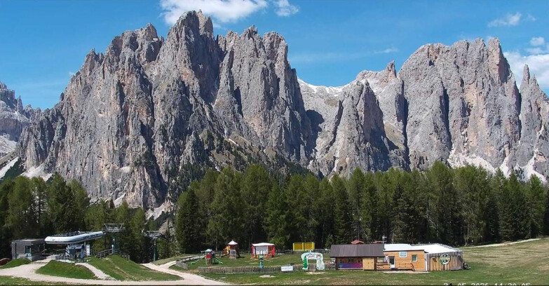 Webcam Vigo di Fassa-Pera-Ciampedie - Vigo - Ciampedie - Baby Park