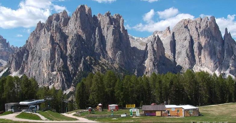 Webcam Vigo di Fassa-Pera-Ciampedie - Vigo - Ciampedie - Baby Park