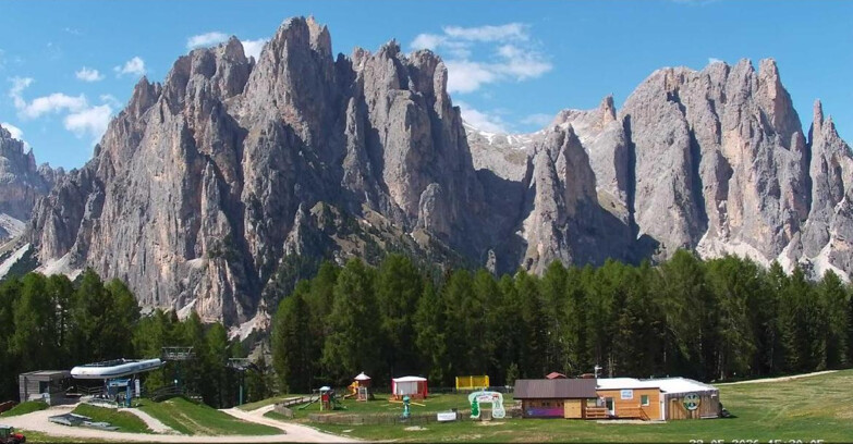 Webcam Vigo di Fassa-Pera-Ciampedìe - Vigo - Ciampedie - Baby Park