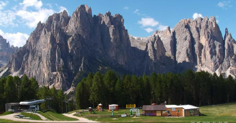 Webcam Vigo di Fassa-Pera-Ciampedìe - Vigo - Ciampedie - Baby Park