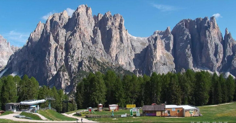 Webcam Vigo di Fassa-Pera-Ciampedìe - Vigo - Ciampedie - Baby Park