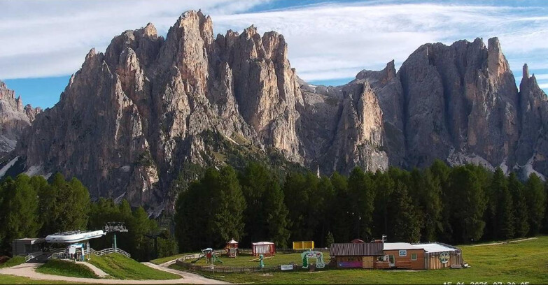 Webcam Vigo di Fassa-Pera-Ciampedie - Vigo - Ciampedie - Baby Park