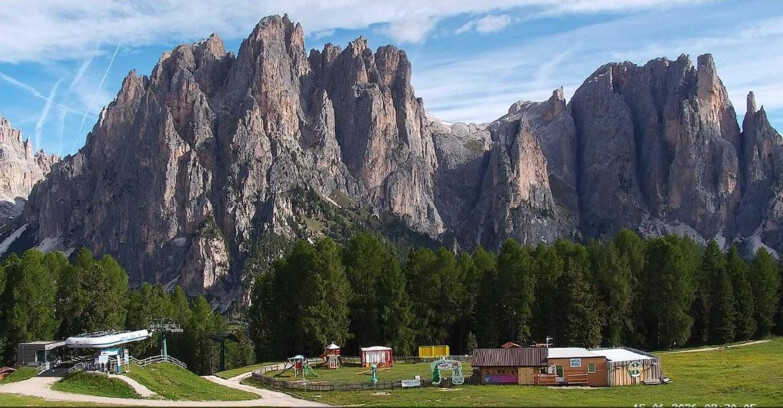 Webcam Vigo di Fassa-Pera-Ciampedie - Vigo - Ciampedie - Baby Park