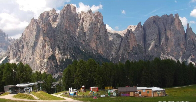 Webcam Vigo di Fassa-Pera-Ciampedìe - Vigo - Ciampedie - Baby Park