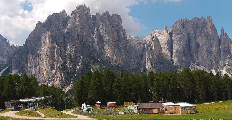 Webcam Vigo di Fassa-Pera-Ciampedìe - Vigo - Ciampedie - Baby Park