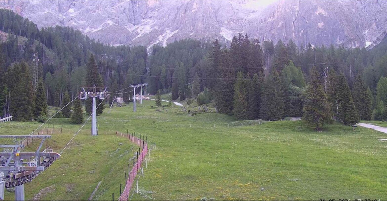 Webcam San Martino di Castrozza - Passo Rolle  - Punta Ces 