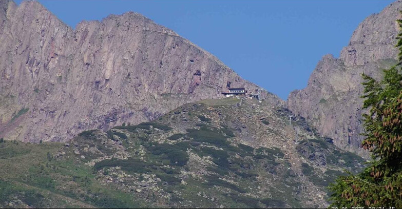 Webcam San Martino di Castrozza - Passo Rolle  - Punta Ces 