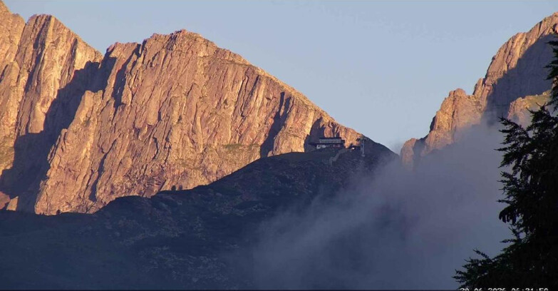 Webcam San Martino di Castrozza - Passo Rolle  - Punta Ces 