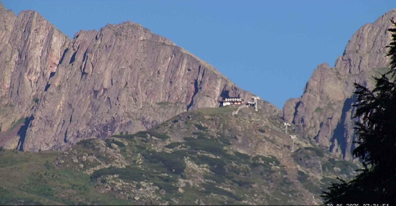 Webcam San Martino di Castrozza - Passo Rolle  - Punta Ces 