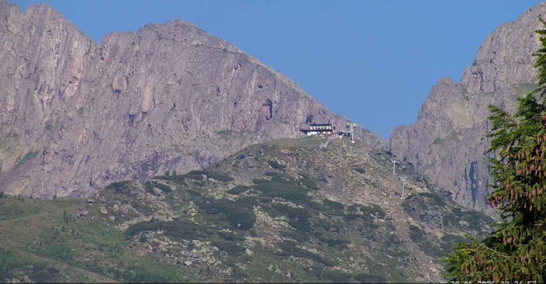 Webcam San Martino di Castrozza - Passo Rolle  - Punta Ces 