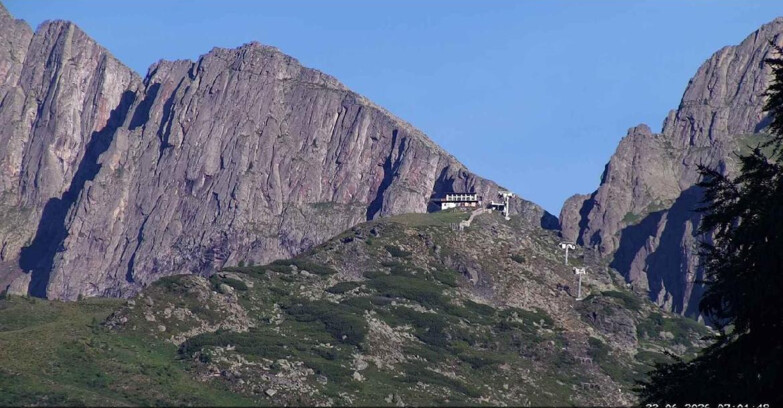 Webcam San Martino di Castrozza - Passo Rolle - Punta Ces 
