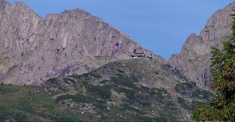 Webcam San Martino di Castrozza - Passo Rolle - Punta Ces 