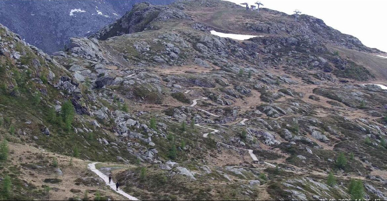 Webcam San Martino di Castrozza - Passo Rolle  - Sentiero delle Marmotte