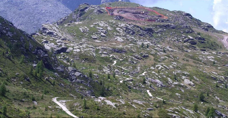 Webcam San Martino di Castrozza - Passo Rolle  - Sentiero delle Marmotte
