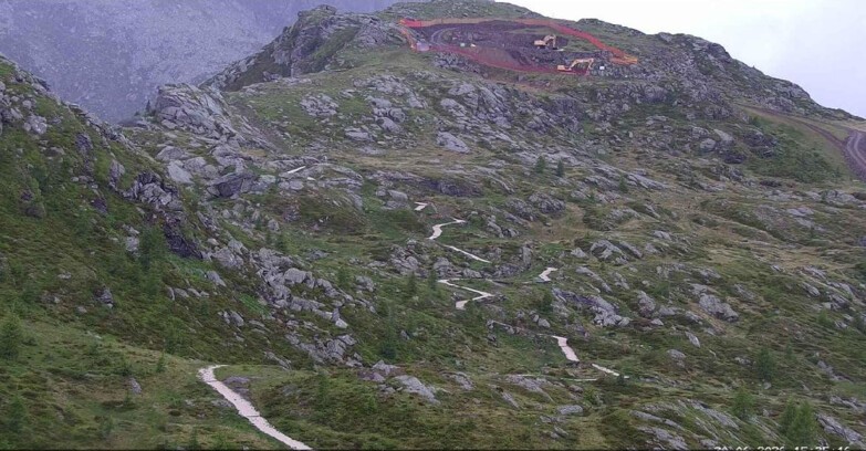 Webcam San Martino di Castrozza - Passo Rolle  - Sentiero delle Marmotte