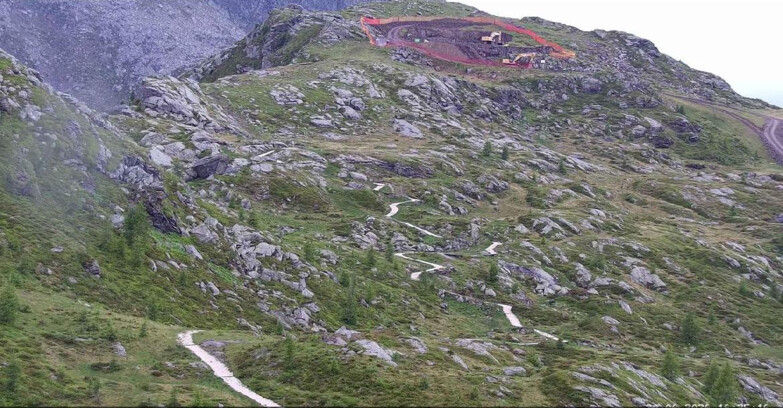 Webcam San Martino di Castrozza - Passo Rolle  - Sentiero delle Marmotte