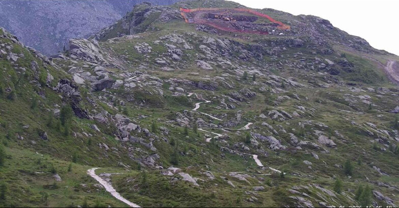 Webcam San Martino di Castrozza - Passo Rolle - Sentiero delle Marmotte