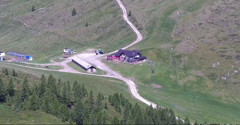 Webcam San Martino di Castrozza - Passo Rolle - Malga Tognola