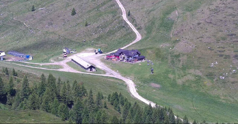 Webcam San Martino di Castrozza - Passo Rolle - Malga Tognola