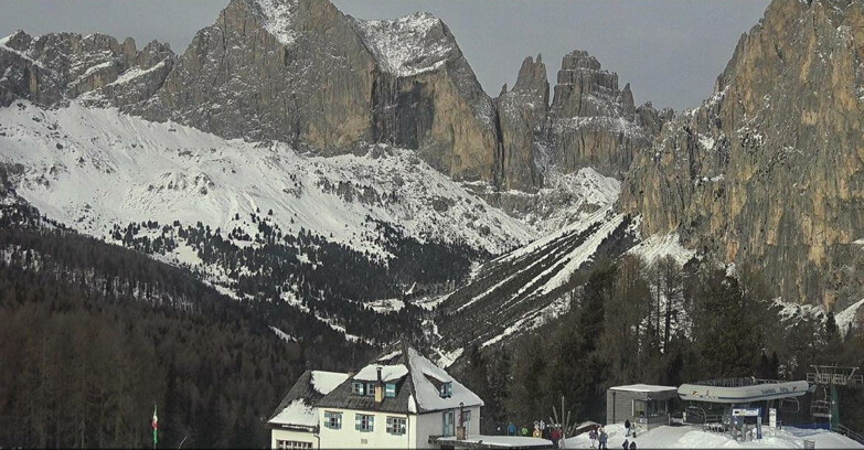 Webcam Vigo di Fassa-Pera-Ciampedie - Vigo - Torri del Vajolet