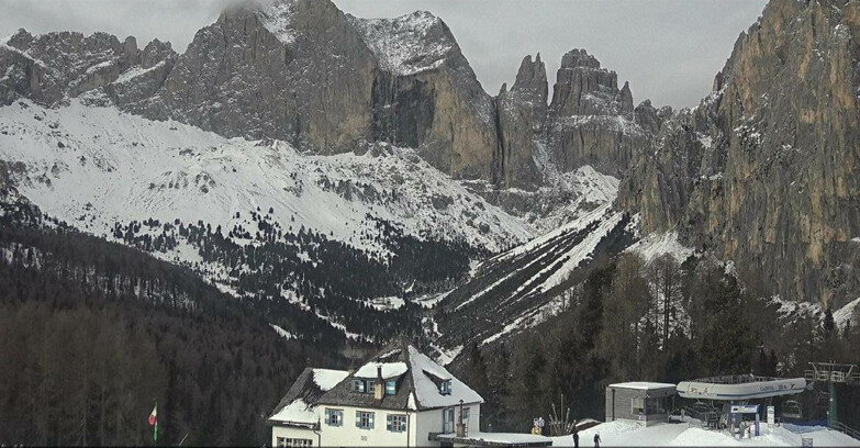 Webcam Vigo di Fassa-Pera-Ciampedie - Vigo - Torri del Vajolet