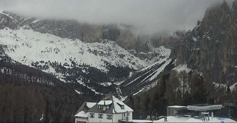 Webcam Vigo di Fassa-Pera-Ciampedie - Vigo - Torri del Vajolet