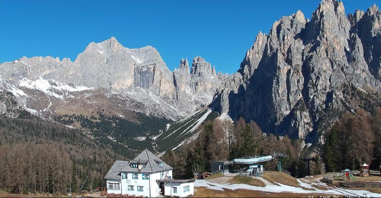 Webcam Vigo di Fassa-Pera-Ciampedìe - Vigo di Fassa - Torri del Vajolet