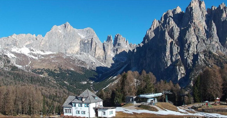 Webcam Vigo di Fassa-Pera-Ciampedìe - Vigo di Fassa - Torri del Vajolet