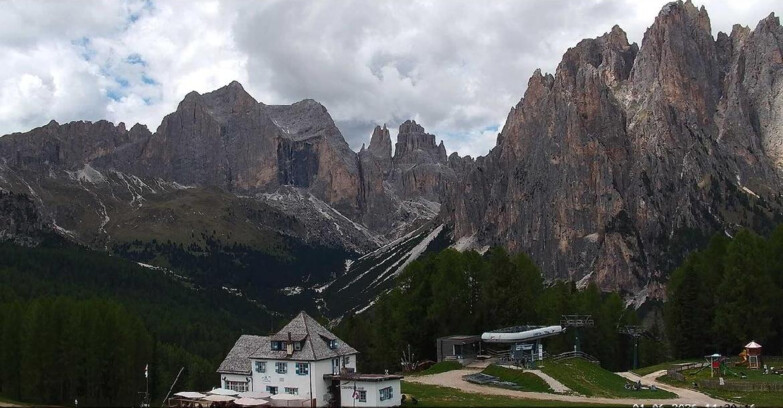 Webcam Vigo di Fassa-Pera-Ciampedìe - Vigo di Fassa - Torri del Vajolet