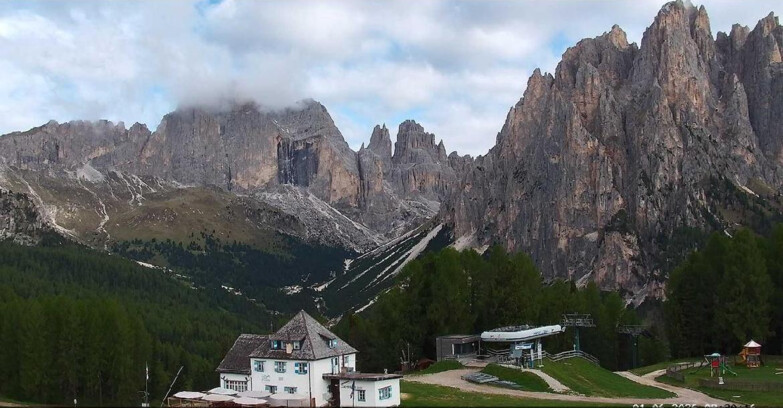 Webcam Vigo di Fassa-Pera-Ciampedìe - Vigo di Fassa - Torri del Vajolet