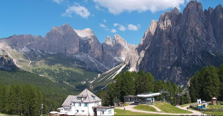 Webcam Vigo di Fassa-Pera-Ciampedìe - Vigo di Fassa - Torri del Vajolet